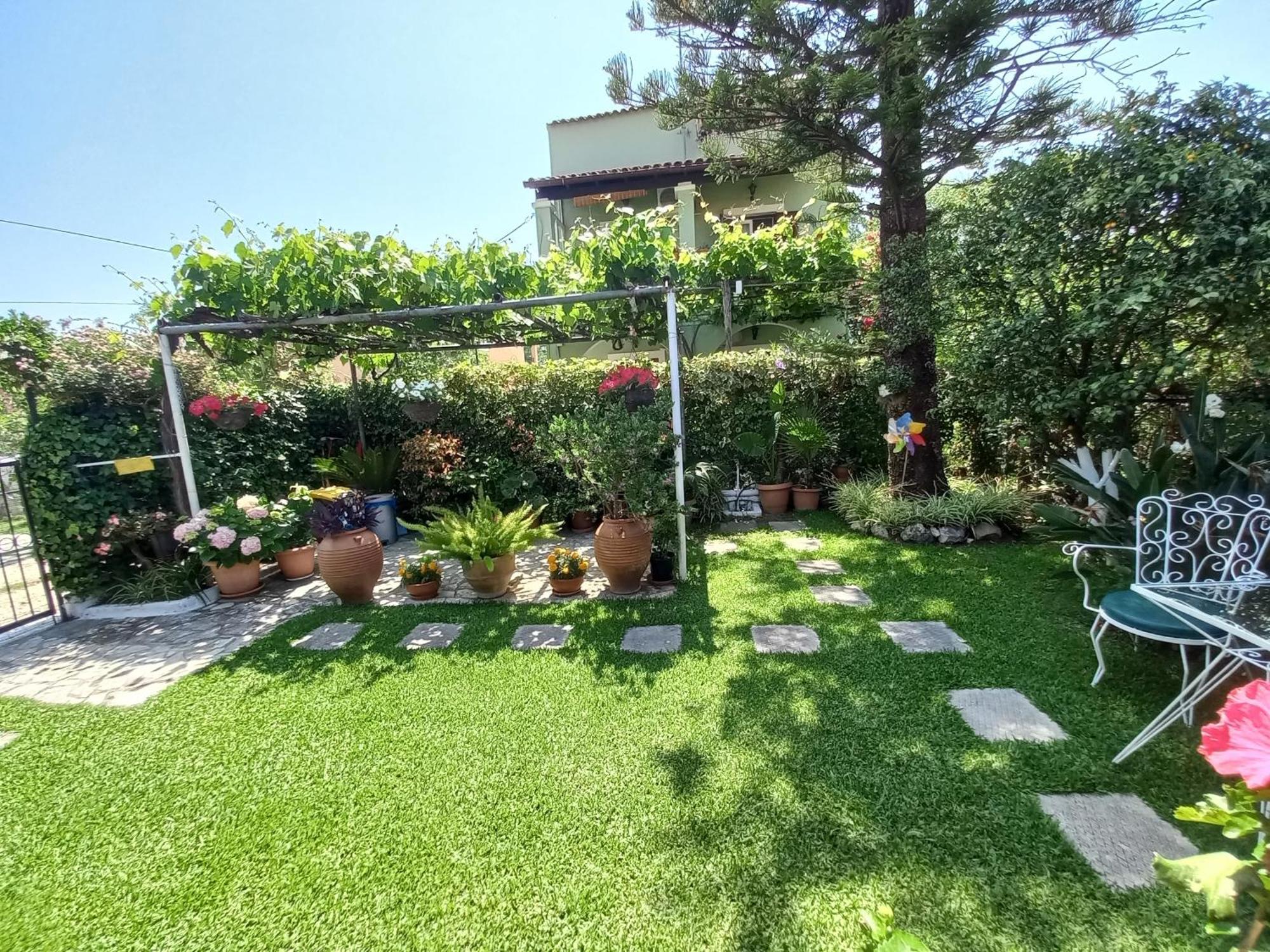 Villa Tina Country Beach Apartments Acharavi  Rum bild